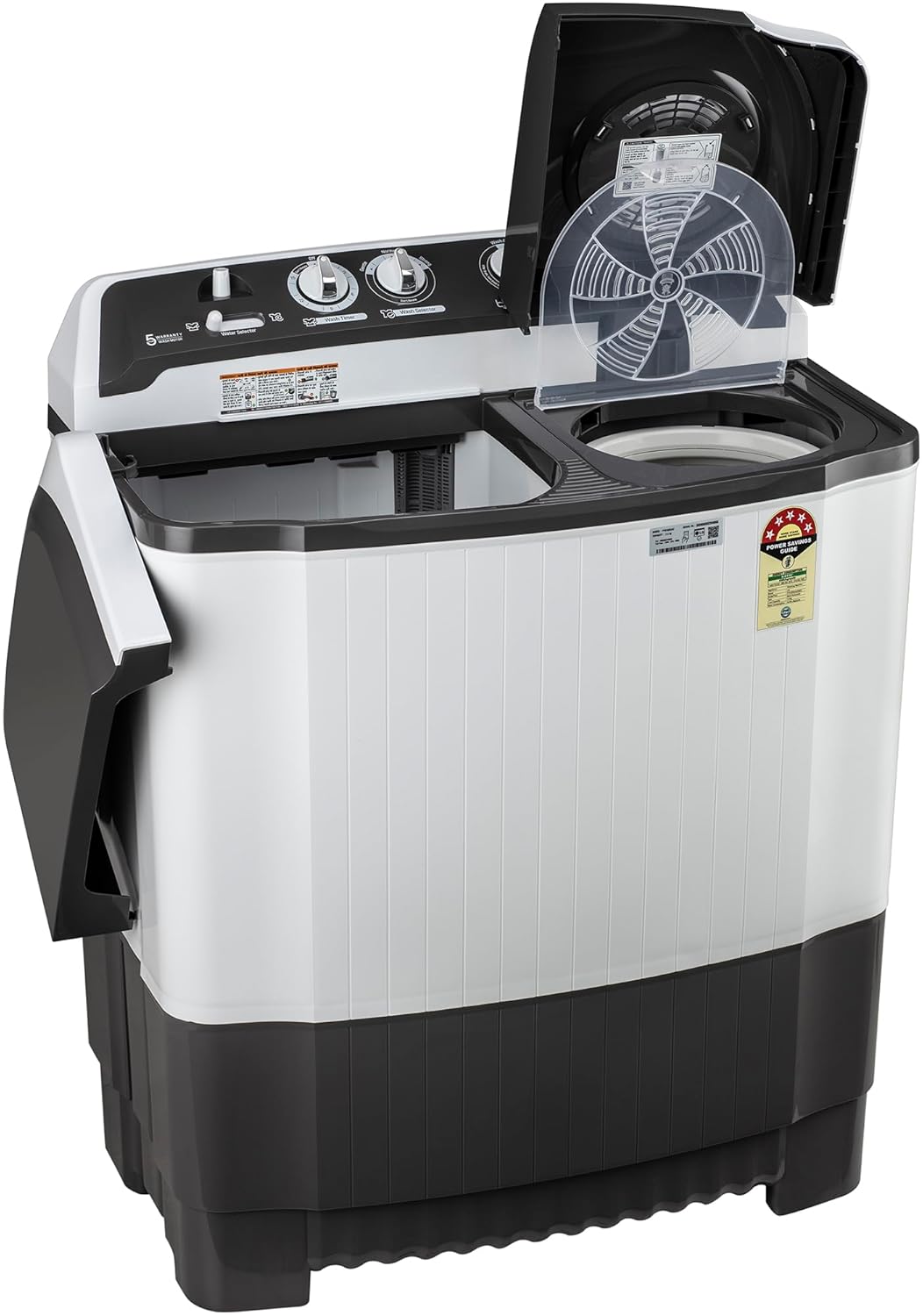 LG 7.5 kg 5 Star Wind jet dry Semi-Automatic Top Load Washing Machine