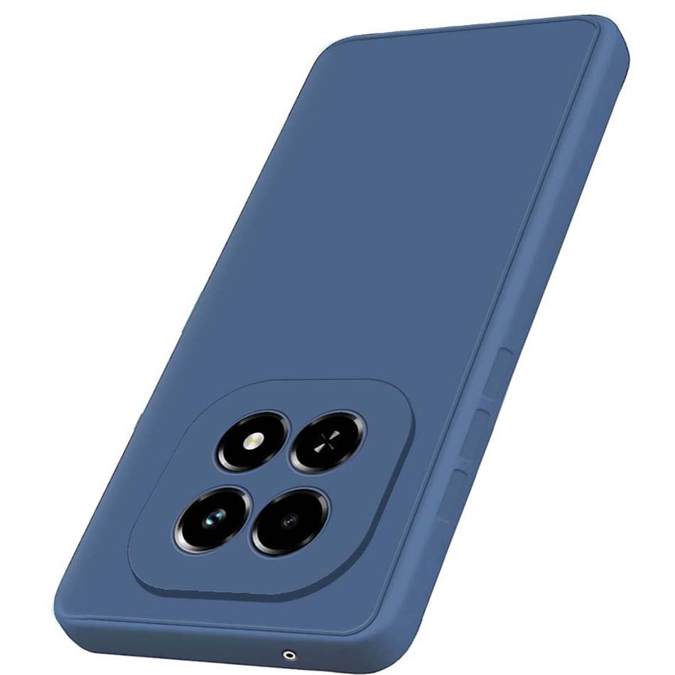 Protect Back Cover for Realme C63 5G | Matte Soft Silicon Flexible | Camera Bump Protection | All Side Shock Proof Rubberised Back Case