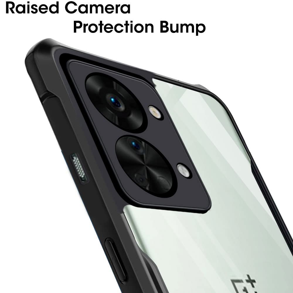 Protect Shockproof Clear Back Cover Case for OnePlus Nord 2T 5G | 360 Degree Protection | Hard Transparent Back Cover Case