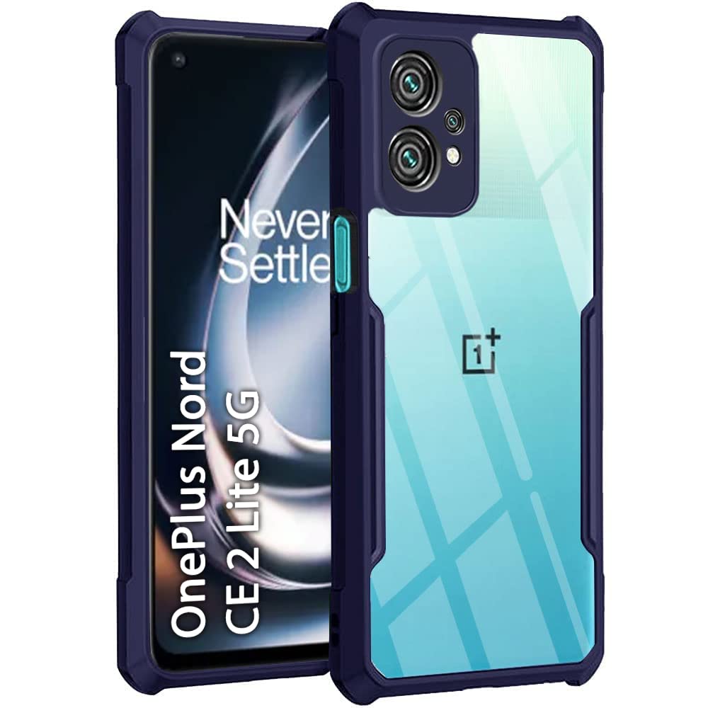 Protect Shockproof Clear Back Cover Case for OnePlus Nord CE 2 Lite 5G | 360 Degree Protection | Hard Transparent Back Cover Case