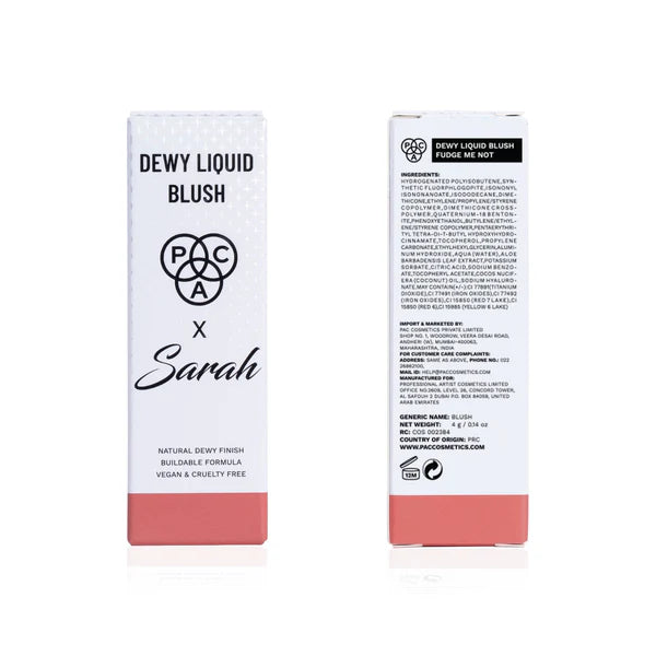 PAC X Sarah Dewy Liquid Blush(49)
