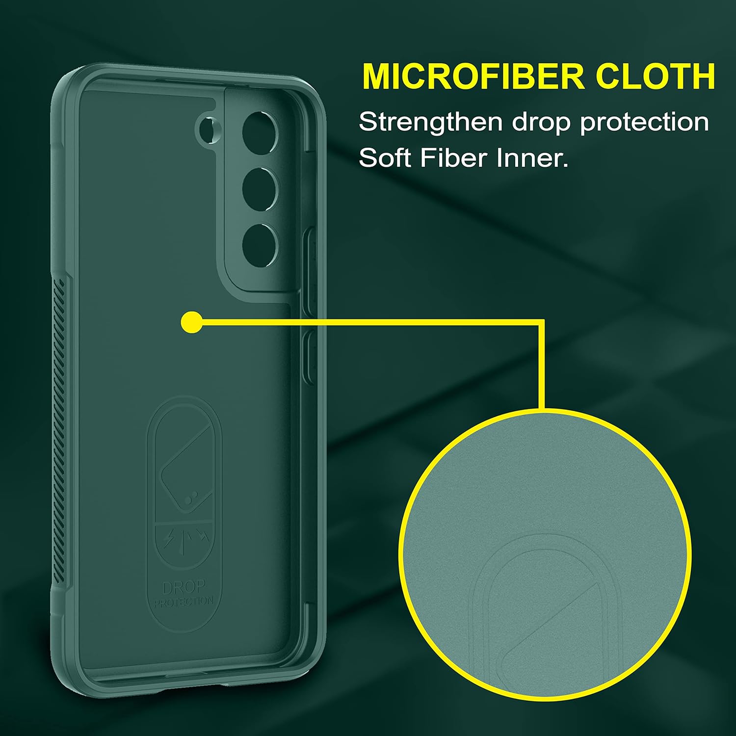 Protect Back Case Cover for Samsung Galaxy S22 5G | Compatible for Samsung Galaxy S22 5G Back Cover | Liquid Silicon Case