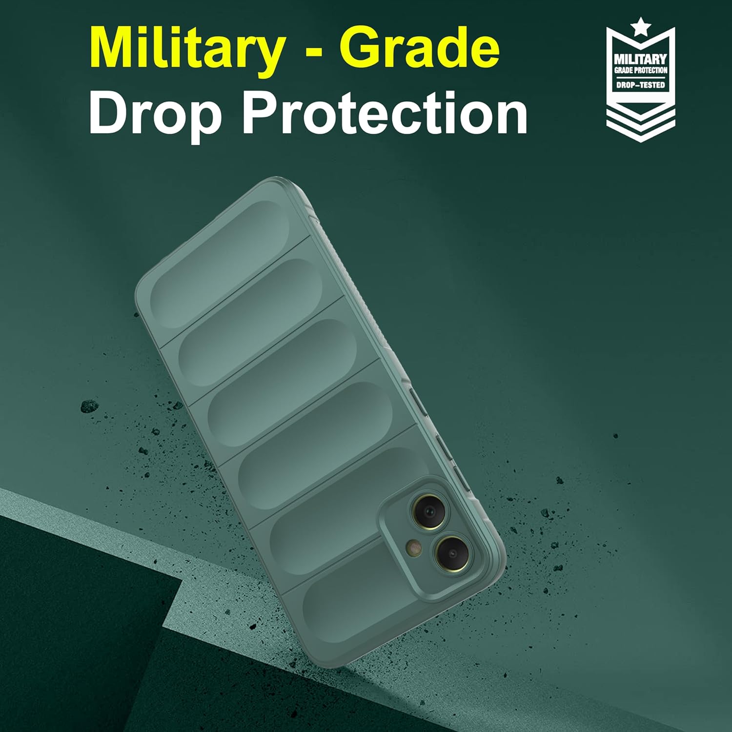 Protect Back Case Compatible for Samsung Galaxy M05 Back Case Cover | Liquid Silicon Case