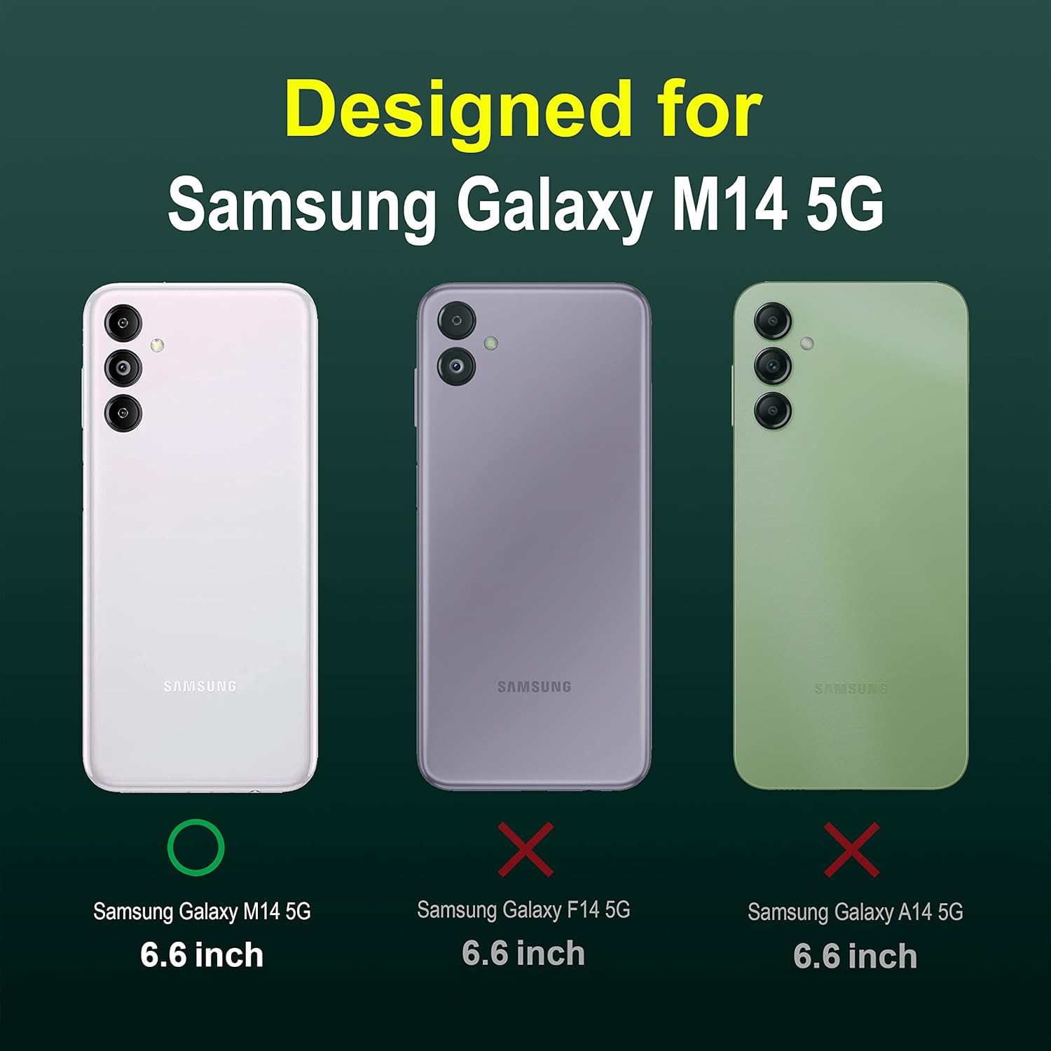 Protect Back Case Cover for Samsung Galaxy M14 5G | Compatible for Samsung Galaxy M14 5G Back Cover | Liquid Silicon Case
