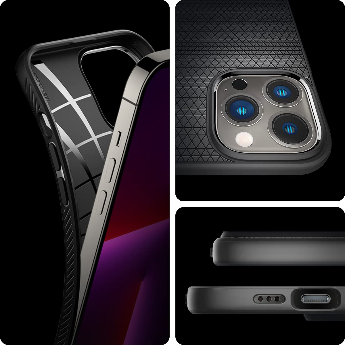 Spigen Liquid Air Back Cover Case Compatible with iPhone 13 Pro