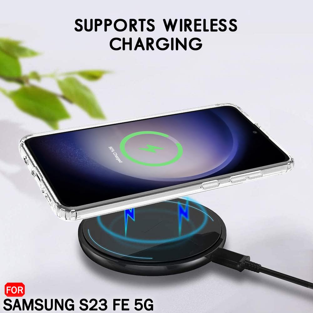 Protect Ultra-Hybrid ShockProof Back Cover Case for Samsung Galaxy S23 FE 5G | Camera Protection Bump | Hard Back Cover Case