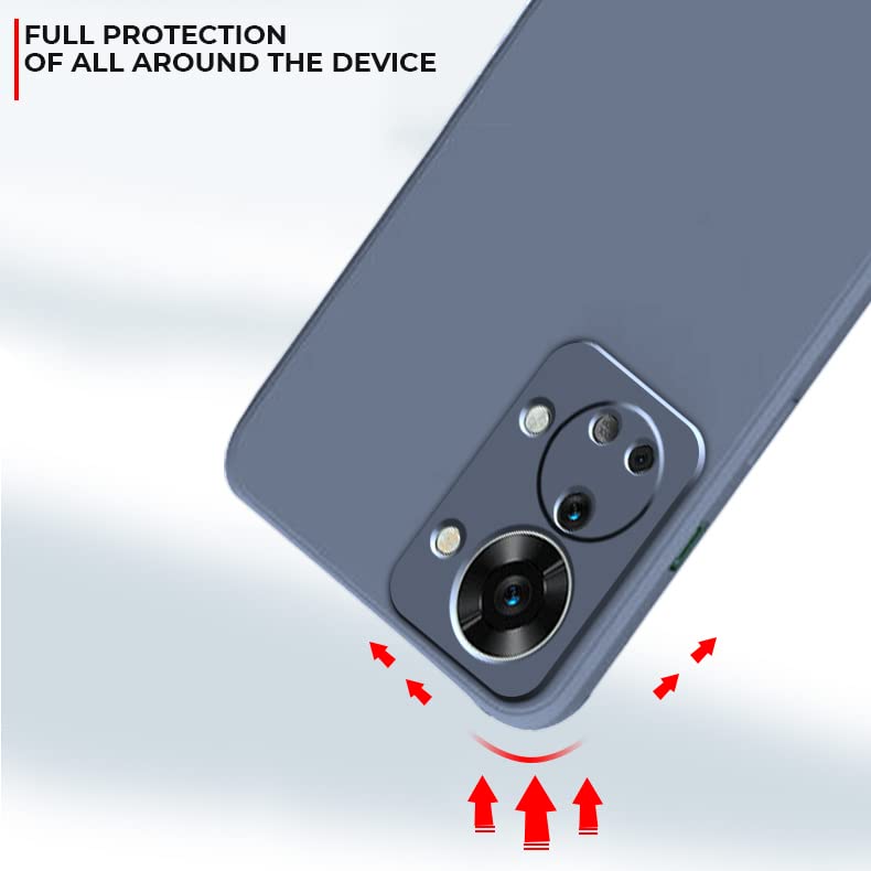 Protect Back Cover for OnePlus Nord 2T 5G Back Cover Camera Protection Soft Silicone Protective Back Cover Designed for OnePlus Nord 2T 5G