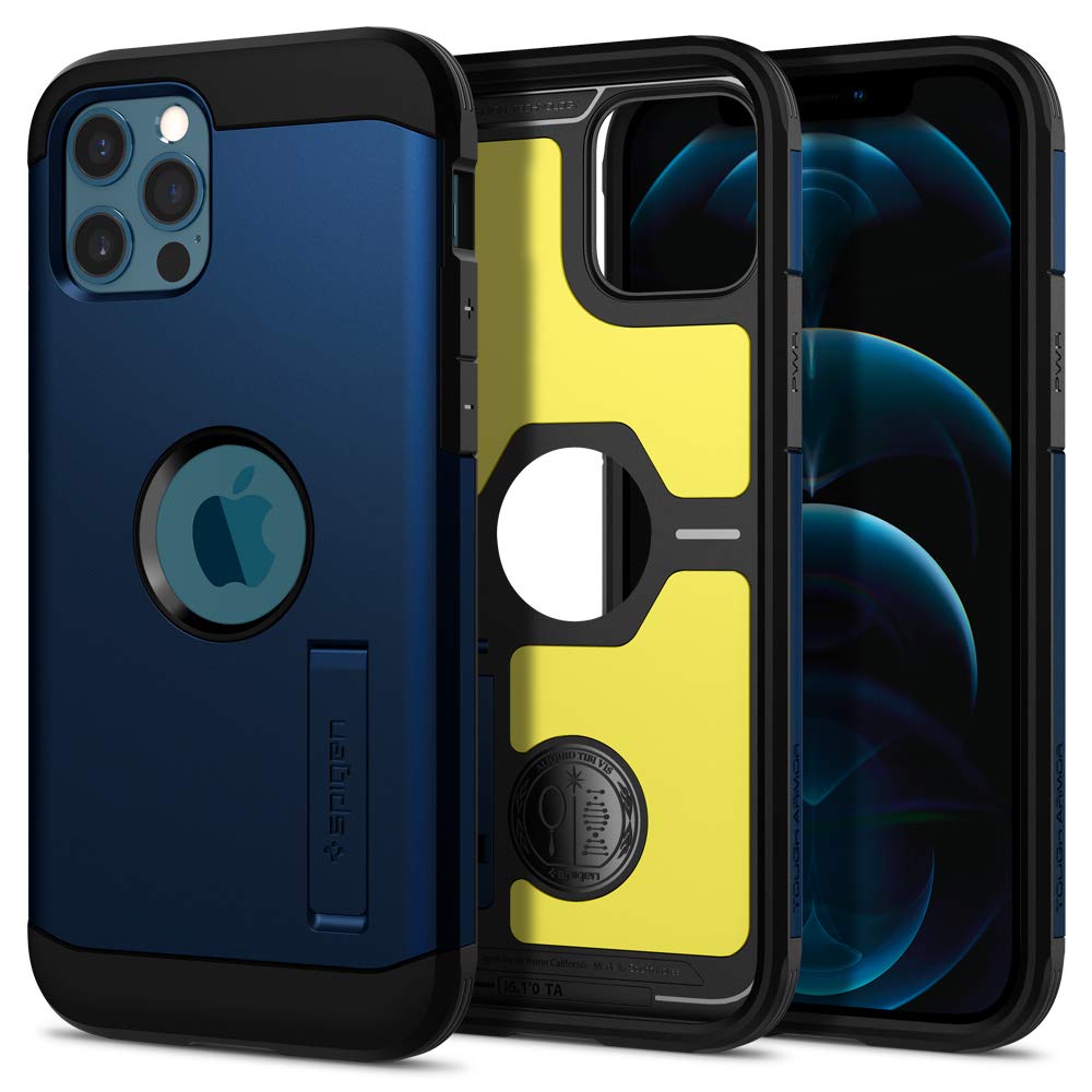 Spigen Tough Armor Back Cover Case Compatible with iPhone 12 Pro Max