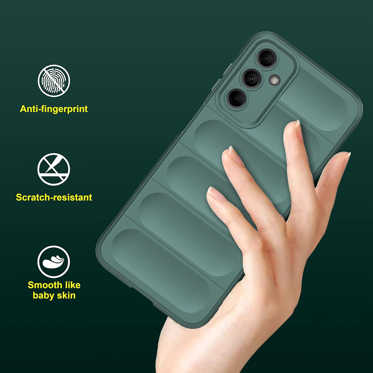 Protect Back Case Cover for Samsung Galaxy M14 5G | Compatible for Samsung Galaxy M14 5G Back Cover | Liquid Silicon Case
