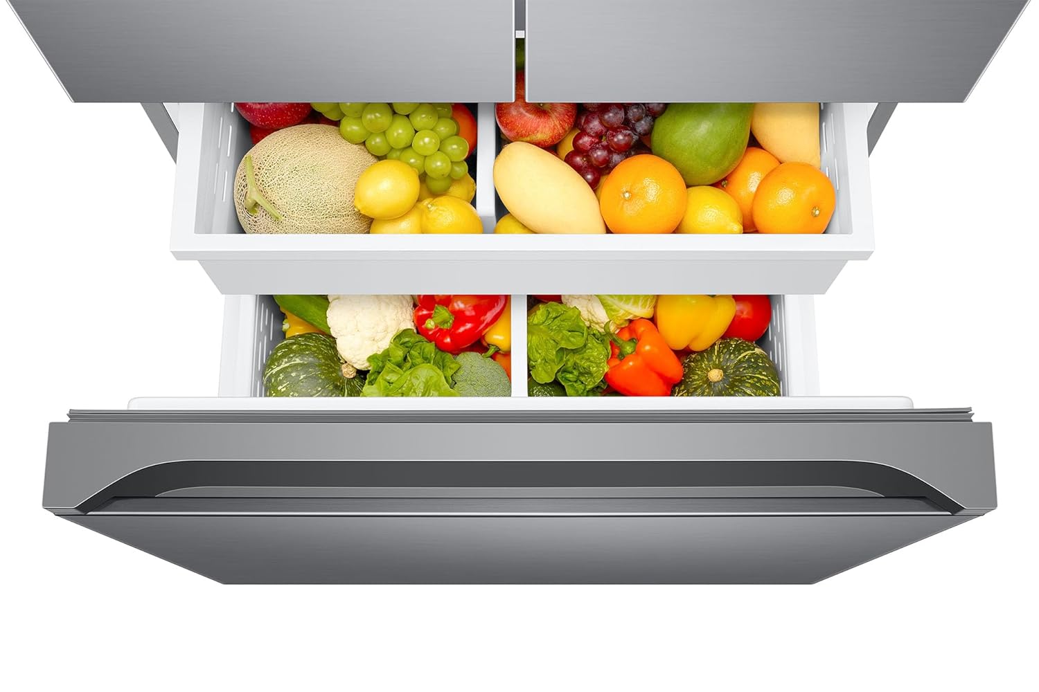 Samsung 550 L, Convertible, Digital Inverter, Frost Free French Door Refrigerator