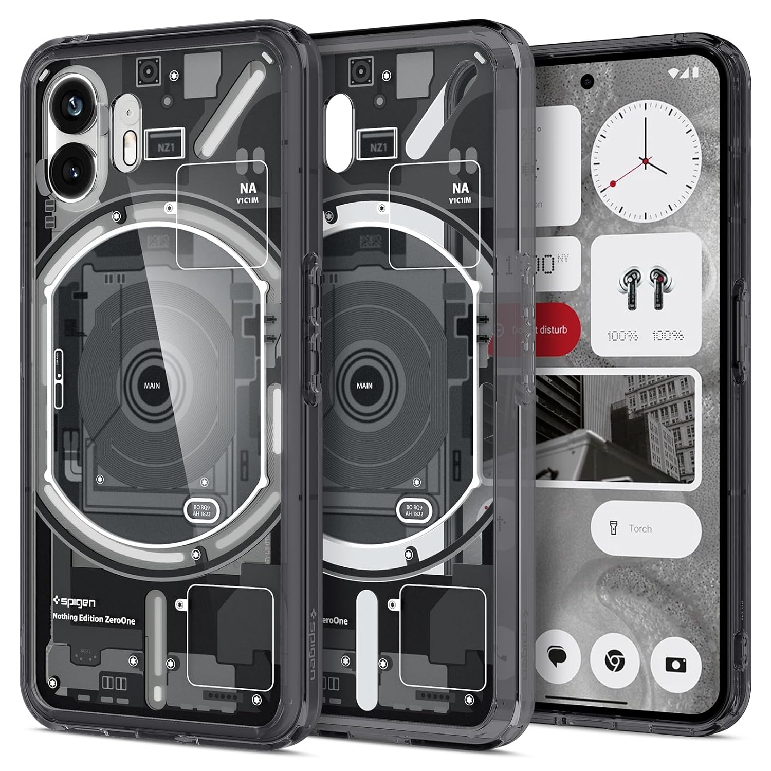 Spigen Ultra Hybrid Back Cover Case Compatible with Nothing Phone 2