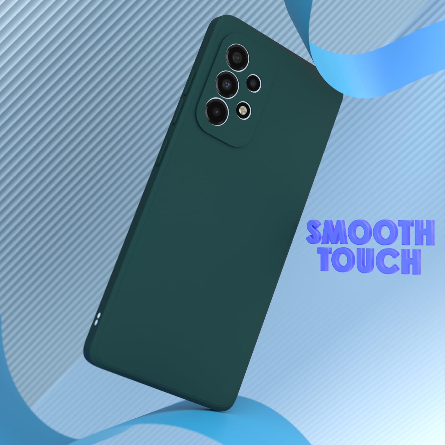 Protect Samsung Galaxy A53 5G Back Cover Soft Matte Liquid Silicone TPU | Camera Protection | Shockproof Slim Back Case for Samsung Galaxy A53 5G