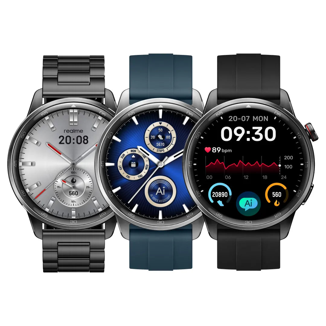 realme Watch S2, 1.43" AMOLED Display, Super AI Engine & upto 20 days battery Smartwatch