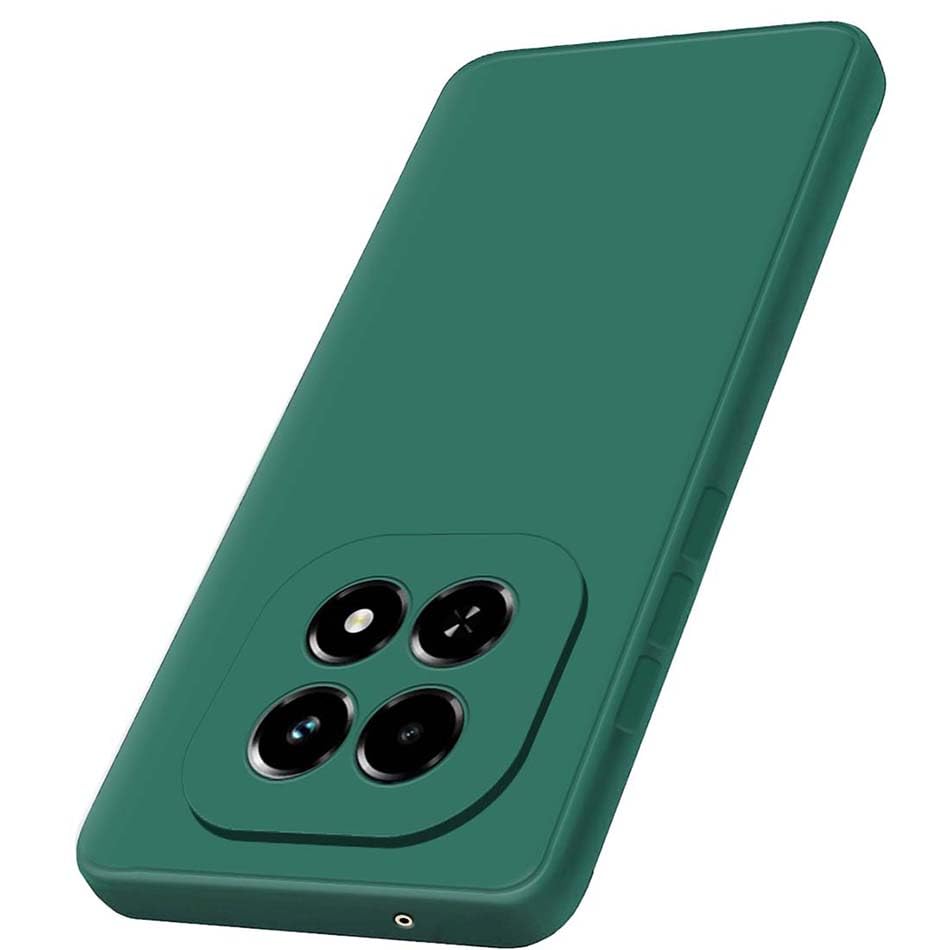 Protect Back Cover for Realme C63 5G | Matte Soft Silicon Flexible | Camera Bump Protection | All Side Shock Proof Rubberised Back Case