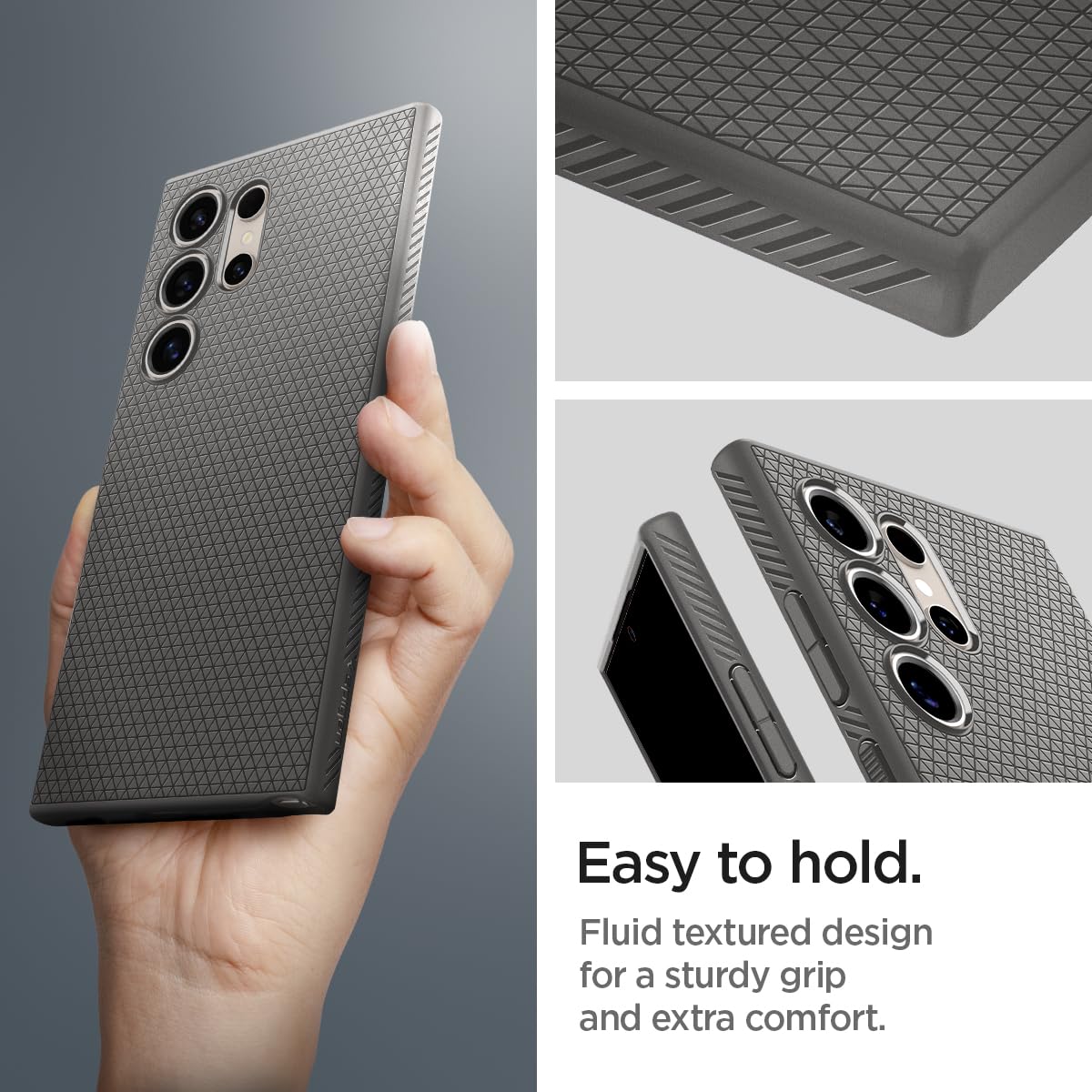 Spigen Liquid Air Back Cover Case Compatible with Galaxy S24 Ultra
