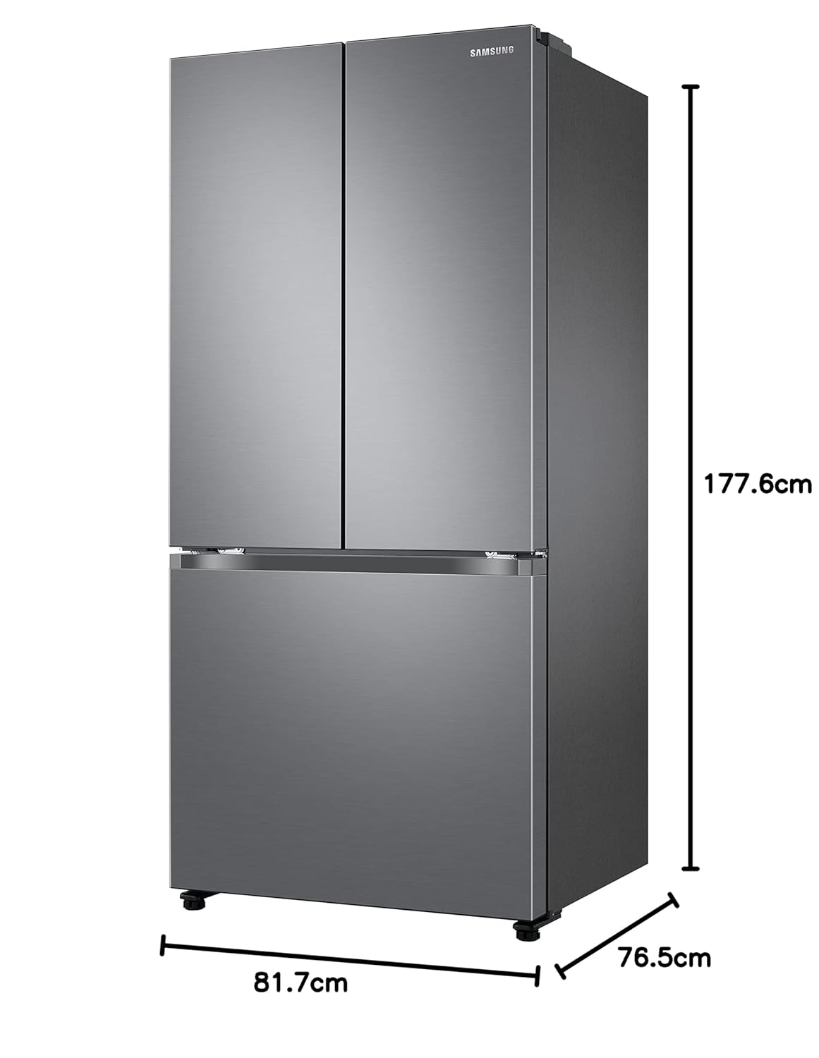 Samsung 550 L, Convertible, Digital Inverter, Frost Free French Door Refrigerator