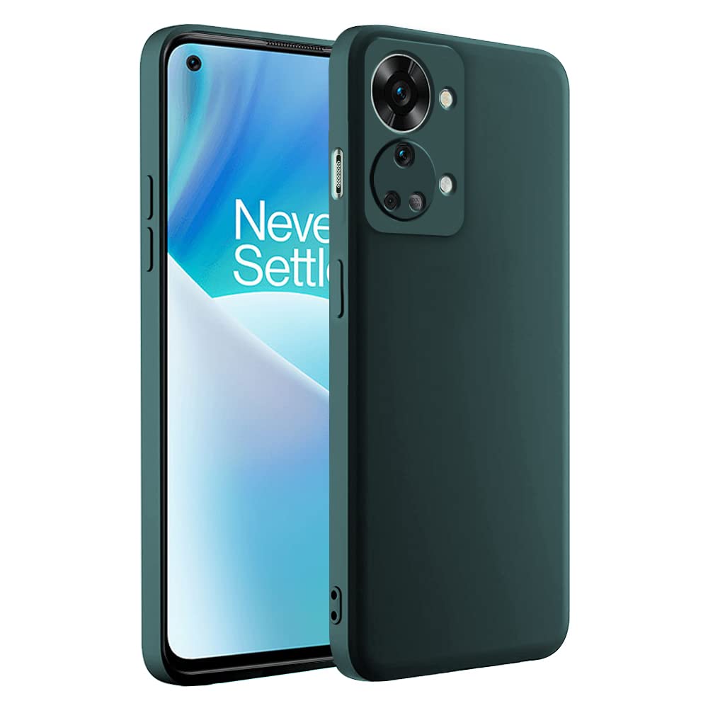 Protect Back Cover for OnePlus Nord 2T 5G Back Cover Camera Protection Soft Silicone Protective Back Cover Designed for OnePlus Nord 2T 5G