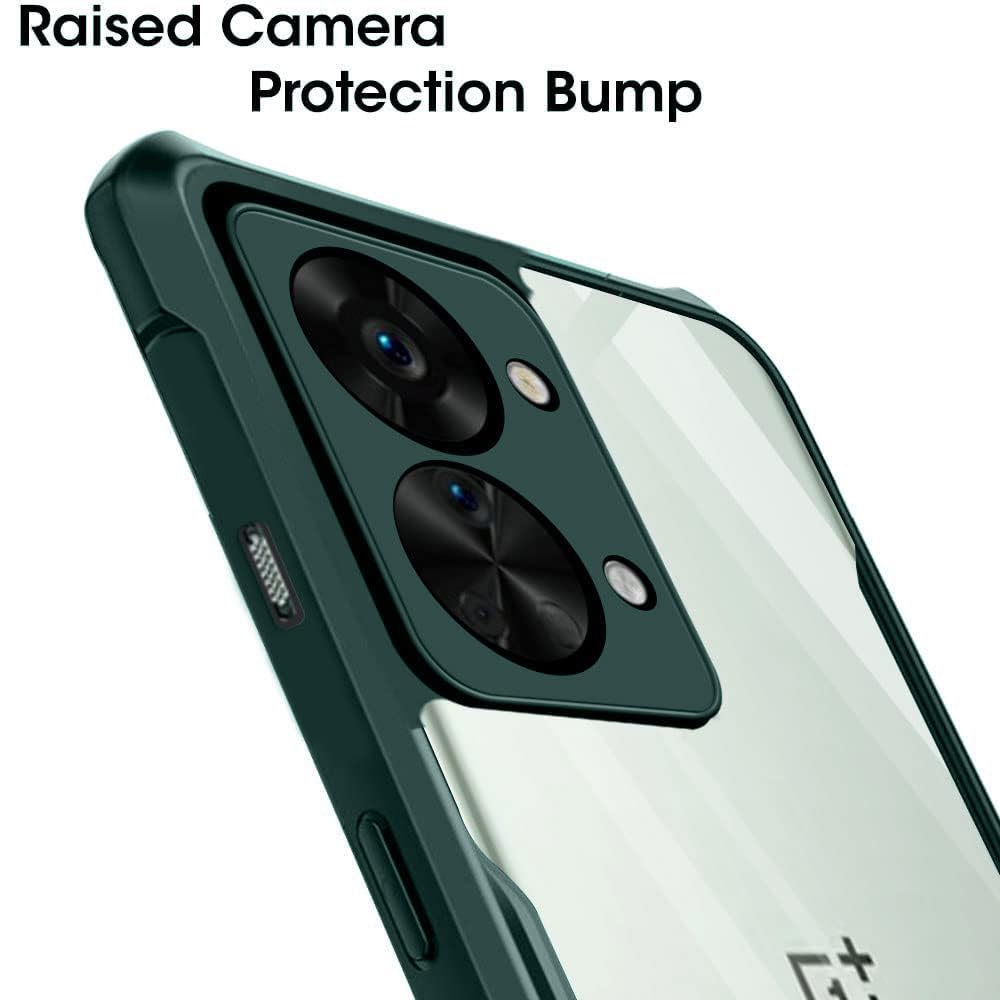 Protect Shockproof Clear Back Cover Case for OnePlus Nord 2T 5G | 360 Degree Protection | Hard Transparent Back Cover Case