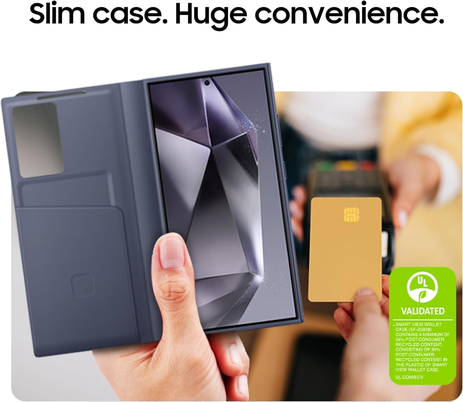 Samsung Galaxy S24 Ultra Smart View Wallet Case