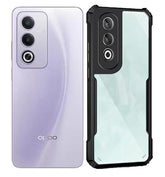 Protect Thermoplastic Polyurethane Back Cover Case for Oppo A80 Crystal Clear Ipaky Back Case with Side Bumper || Hybrid Case ||