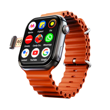 Fire-Boltt Dream WristPhone - 4G SIM/LTE/WiFi, Android OS, Play store unlimited apps, GPS Smartwatch