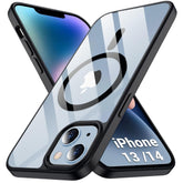 Protect Ultra-Hybrid Back Cover Case for iPhone 14 Compatible with MagSafe | Camera Protection | Crystal Clear Transparent Back Cover
