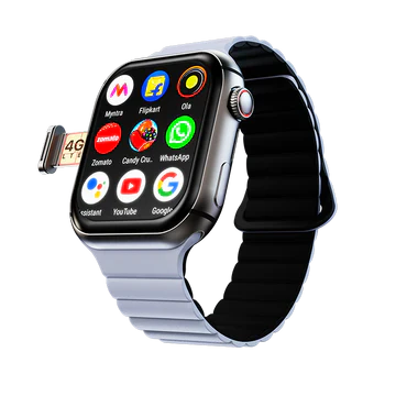 Fire-Boltt Dream WristPhone - 4G SIM/LTE/WiFi, Android OS, Play store unlimited apps, GPS Smartwatch