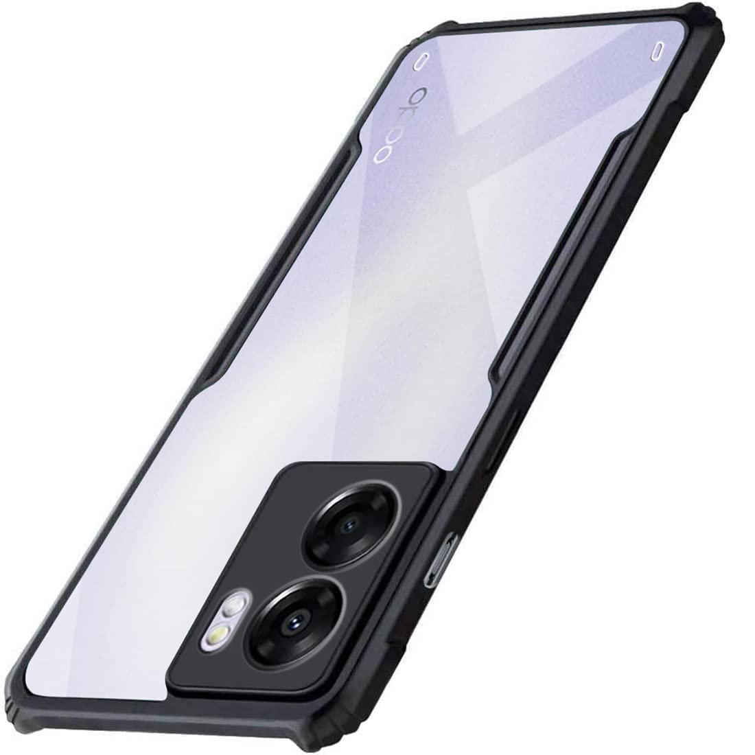 Protect Thermoplastic Elastomer Crystal Clear Oppo A77 5G Back Cover Case | 360 Degree Protection | Shock Proof Design | Transparent Back Cover