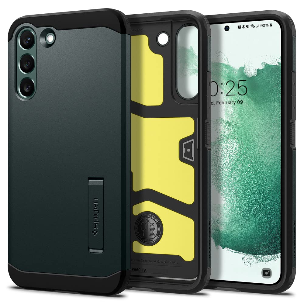 Spigen Tough Armor Back Cover Case Compatible with Galaxy S22