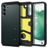 Spigen Tough Armor Back Cover Case Compatible with Galaxy S22