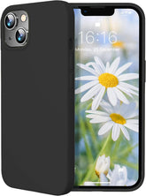 Protect Microfiber Candy Case Compatible for iPhone 13 Shockproof Slim Back Cover Liquid Silicone Case
