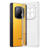 Protect Shockproof Crystar Clear Back Cover Case Cover for Realme Narzo 70 Turbo 5G | Transparent Back Cover