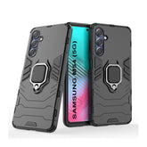 Protect Rugged Samsung Galaxy M54 / F54 (5G) Defender Case | Rotating Ring Holder & Kickstand in-Built | Military Grade Armor | Bumper Back Cover