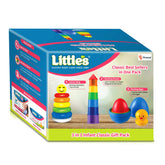 Little's 3 in 1 Infant Classic Gift Pack I Activity & Learning Toys for Babies I Multicolour I Infant & Preschool Toys