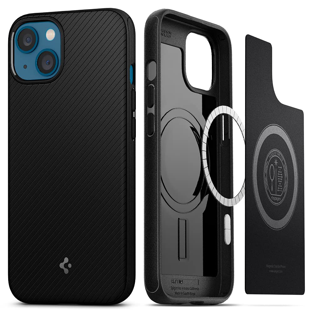 Spigen Mag Armor Back Cover Case Compatible with iPhone 13 Mini