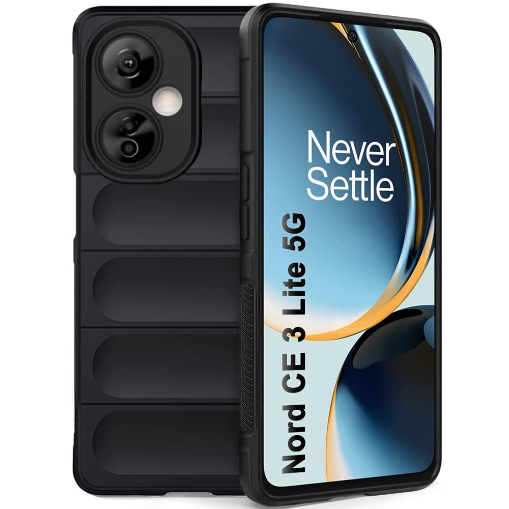 Protect Liquid Silicon Back Cover Case for OnePlus Nord CE 3 Lite 5G | Military Grade Protection with Shockproof 10X Bumpers
