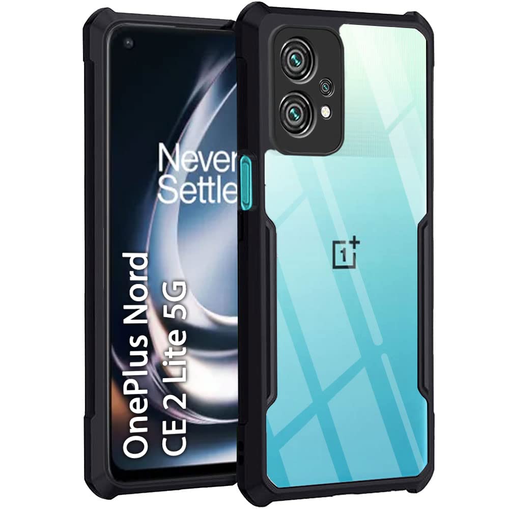 Protect Shockproof Clear Back Cover Case for OnePlus Nord CE 2 Lite 5G | 360 Degree Protection | Hard Transparent Back Cover Case