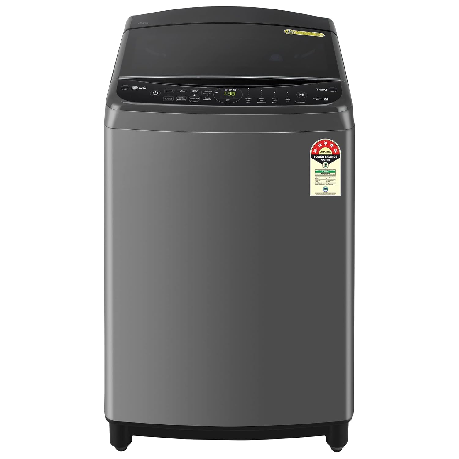 LG 10 Kg 5 Star Inverter Wi-Fi Fully-Automatic Top Load Washing Machine