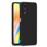 Protect Oppo A38 4G / Oppo A18 4G Back Cover Camera Protection Shockproof Soft Matte Silicone Back Case