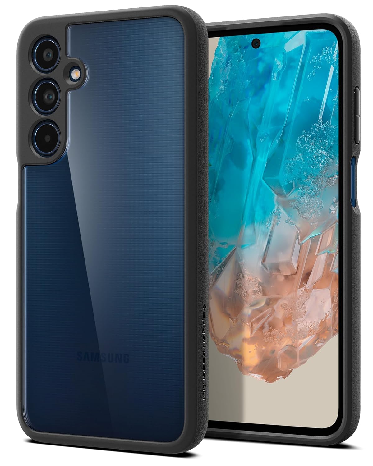 Spigen Essential Sand Blast Back Cover Case Compatible with Samsung Galaxy M35 5G