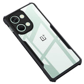 Protect OnePlus Nord 3 (5G) Back Case Cover | Camera Protection Shockproof Bumper-Edge | Acrylic Crystal Clear 360 Degree Protection
