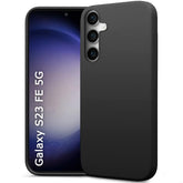 Protect Liquid Silicone Back Cover Case for Samsung Galaxy S23 FE 5G | Soft Micro-Fibre Lining Inside | Camera Protection Bump | Shockproof Back Cover Case