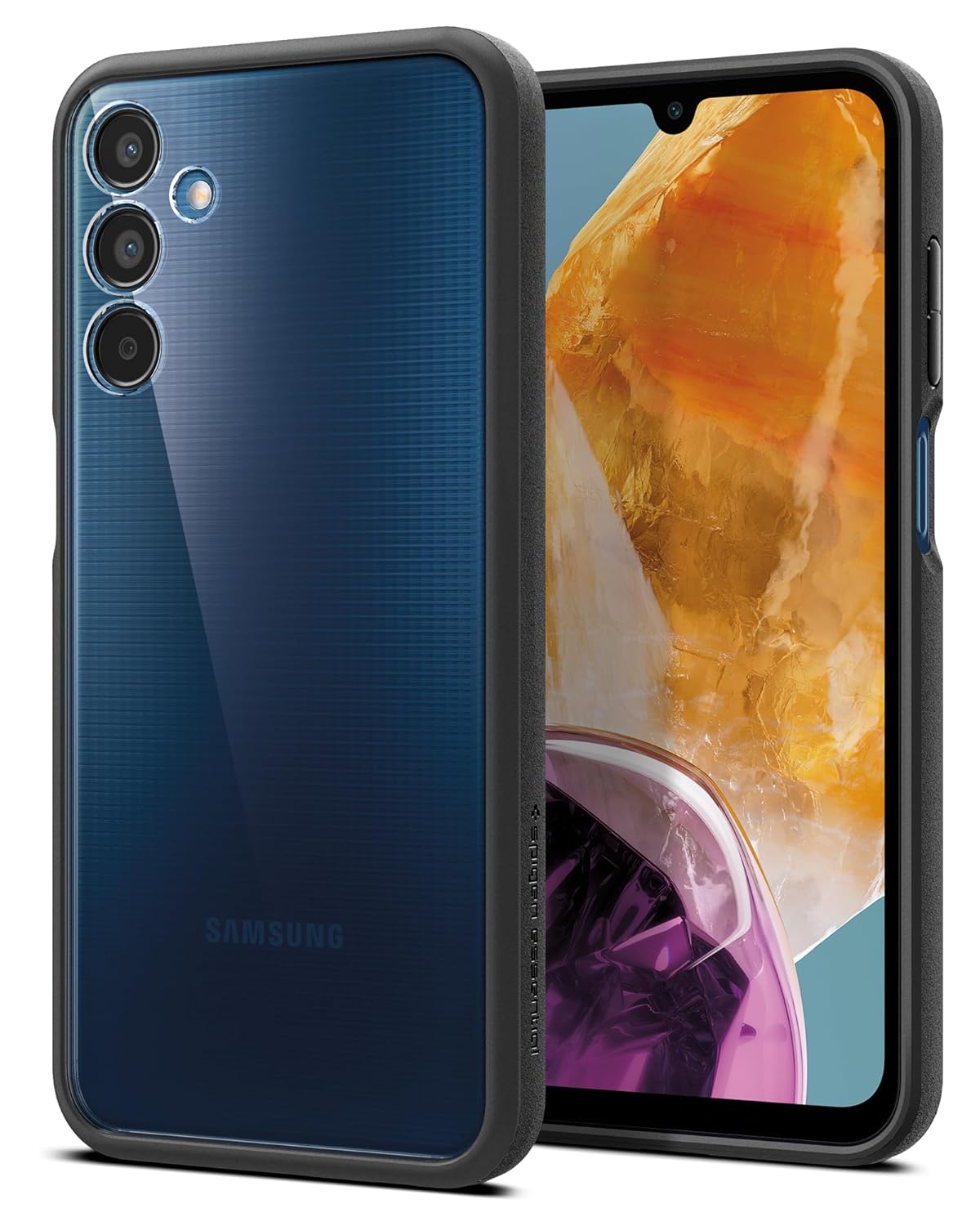 Spigen Essential Sand Crystal Back Cover Case Compatible with Samsung Galaxy M15 5G