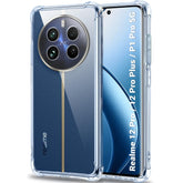 Protect Back Cover For Realme P1 Pro 5G | Shockproof Clear Soft TPU Case | Cushioned Edges Ultimate Protection For Realme 12 Pro Back Cover Case