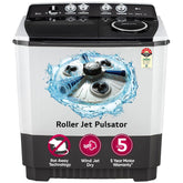 LG 9.5 kg 5 Star Wind jet dry Semi-Automatic Top Load Washing Machine