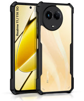 Protect TPU+PC Shock Proof Clear Protective Back Case for Realme C67 5G