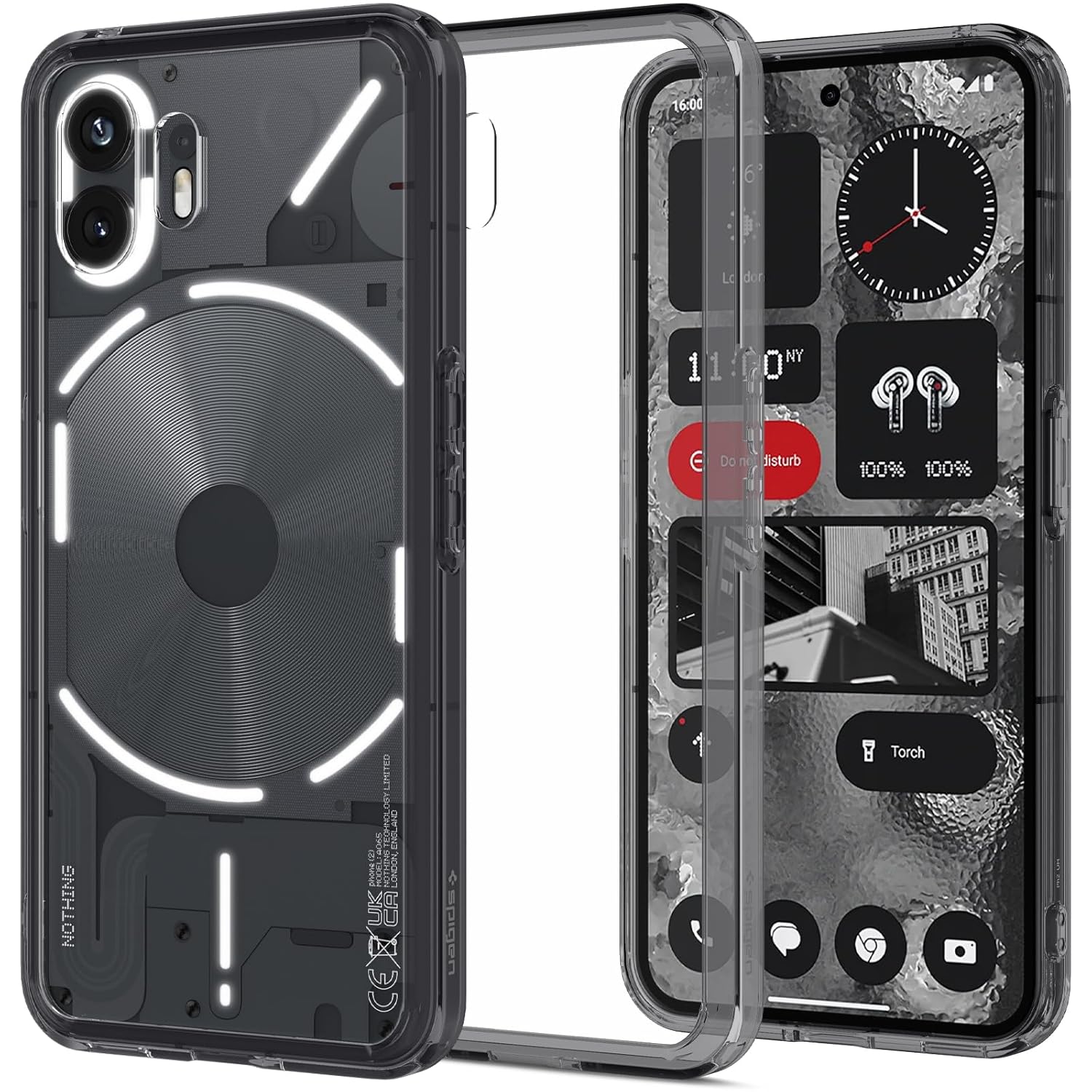Spigen Ultra Hybrid Back Cover Case Compatible with Nothing Phone 2