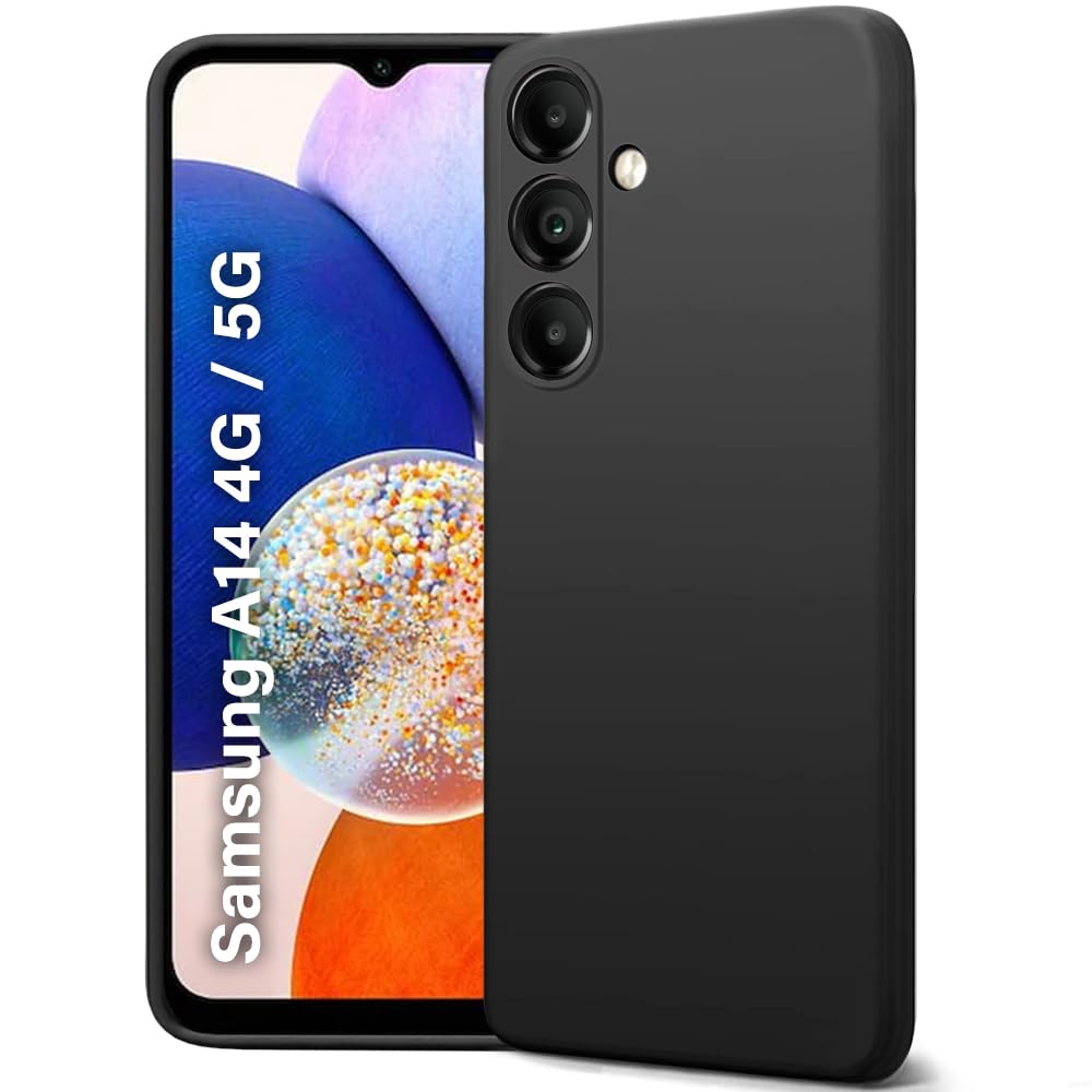 Protect Liquid Silicone Back Cover Case for Samsung Galaxy A14