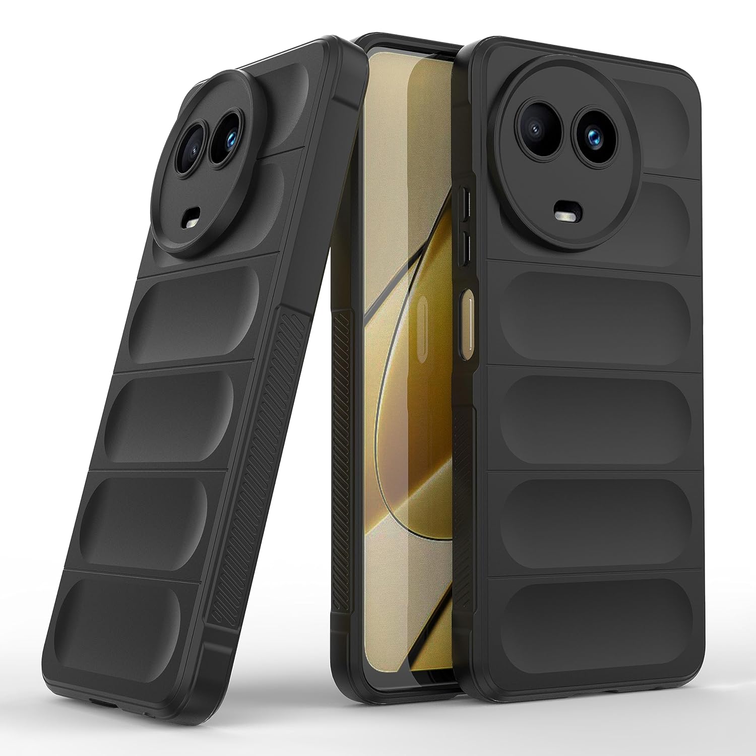 Portect Back Case Cover for Realme C67 5G | Liquid Silicon Case for Realme C67 5G with Camera Protection