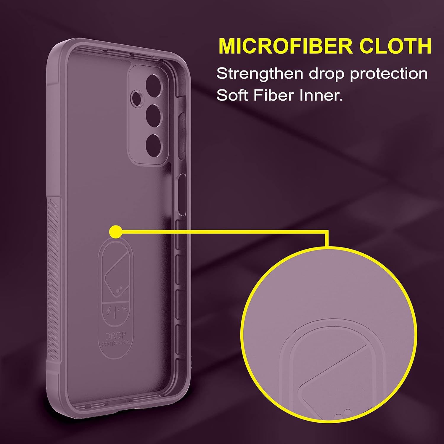Protect Back Case Cover for Samsung Galaxy M14 5G | Compatible for Samsung Galaxy M14 5G Back Cover | Liquid Silicon Case